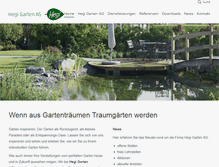 Tablet Screenshot of hegigarten.ch